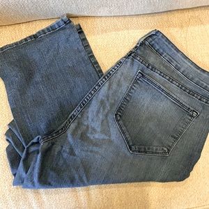 NYDJ  Marilyn straight leg with 2 back pockets.